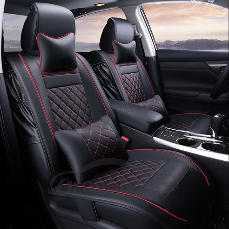 Super Popular High Cost-Effective Durable PU Material Universal Car Seat Cover Fit for Auto Truck Van SUV