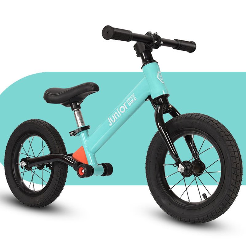 Junior Balance Bike - Toddler Training Bike for 3-6 Year Old Kids - Ultra Cool Colors Push Bikes for Toddlers/No Pedal Scooter Bicycle with Footrest